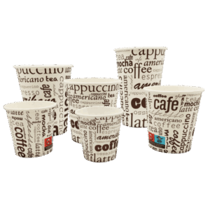 Vaso de papel Ecoline Café Ø56mm 90ml (3Oz) (1.000 uds)